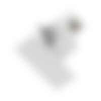 Lišty a příslušenství S-TRACK - LA 1006540 Koncová krytka pro S-TRACK 3fázovou montážní lištu, bílá, DALI - BIG WHITE (SLV)