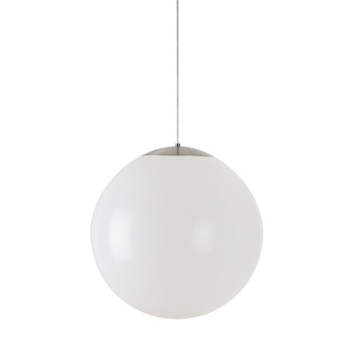 Koule - OS ISI64353 ISIS S4 PM HP závěsné plastové svítidlo kartáčovaná nerez / bílá IP40 3000 K 59W LED - OSMONT - foto 1
