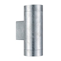 Nástěnná - NOR 21519931 Tin Maxi Double venkovní nástěnné svítidlo galvanizovaná ocel - NORDLUX
