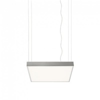 Hranatá - RED R13714 STRUCTURAL LED 55x55 závěsná česaný hliník 230V LED 48W 3000K - RED - DESIGN RENDL