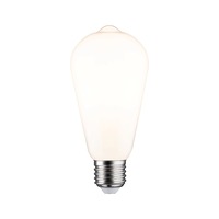 E27 - P 29118 Klasická White LED žárovka ST64 E27 7W 2700K stmívatelné opál - PAULMANN