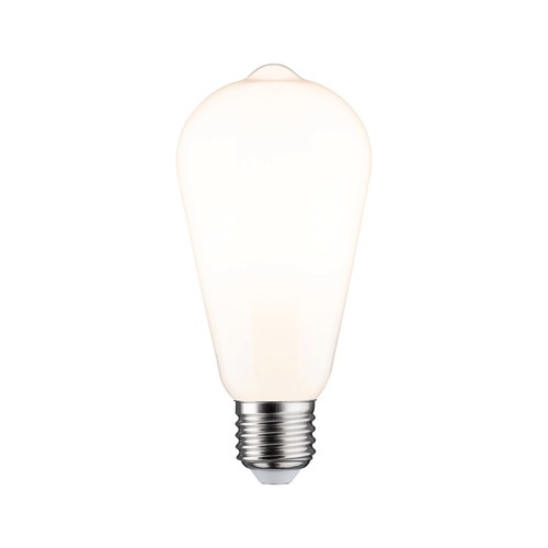 E27 - P 29118 Klasická White LED žárovka ST64 E27 7W 2700K stmívatelné opál - PAULMANN - foto 1