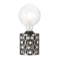 Stolní lampy dekorační - NOR 46645047 Stolní lampa Hollywood 1x60W E27 kouřová - NORDLUX