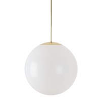 Koule - OS ISI62976 ISIS P4 HP závěsné plastové svítidlo mosaz leštěná / bílá IP40 4000 K 58W LED DALI (původní kód OS 62976) - OSMONT