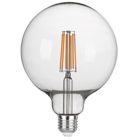 E27 - FAN LUXA-E27G125-8F Žárovka LED LUXA, G125 E27 8W 1055LM 6500K - FANEUROPE