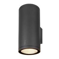 Nástěnná - LA 1003441 ENOLA ROUND UP/DOWN L Outdoor, nástěnné LED svítidlo, antracitové, CCT 3000/4000K - BIG WHITE (SLV)
