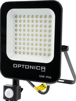 Vnější světlomety - LED SMD Floodlight Černé tělo IP65 se senzorem