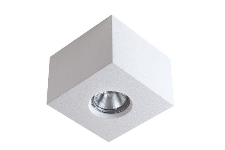 Downlight - WD 86-5201 Stropní svítidlo Kuby 12A max.35W/230V GU10 bílý ekolit - ECO DESIGN - foto 1