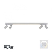 Bodová - PN 6121-95 PURE LINES LED bodové svítidlo stmívatelné otočné CCT 2700-5000K hliník - PAUL NEUHAUS