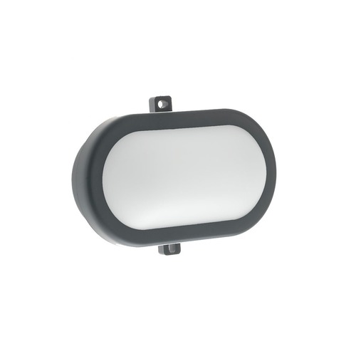 Nástěnná - FAN LED-EXTRA-ANT Venkovní nástěnné a stropní svítidlo LED EXTRA antracit, polykarbonát/PP, 10 W, 1100 lm, 4000 K, IP54, 11,5 x 16,9 x 7,6 cm - FANEUROPE - foto 1