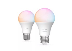 E27 - PH 8720169392243 Hue Essential WCA 806 žárovka 460 E27, 8W, 806lm (2 ks), 2200-6500K RGB - PHILIPS