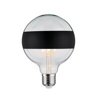 E27 - P 28682 LED Globe 6,5 W E27 dekorativní černá mat teplá bílá stmívatelné - PAULMANN