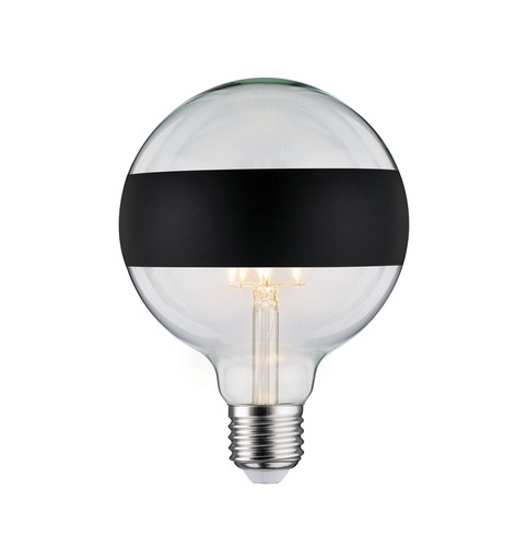 E27 - P 28682 LED Globe 6,5 W E27 dekorativní černá mat teplá bílá stmívatelné - PAULMANN - foto 1