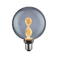 E27 - P 28882 Inner Glow Edition LED Globe Helix E27 230V 3,5W 1800K kouřové sklo - PAULMANN