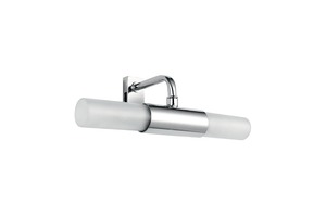 Nad obrazy/zrcadla - FAN SPOT-B-ROBY-CP Zrcadlové nástěnné svítidlo SPECCHIO ROBY chrom 2x G9 IP23 9x23x11,5 cm - FANEUROPE