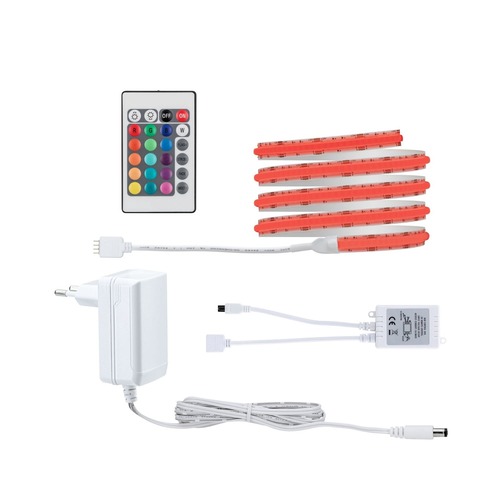 Dekorační - P 78863 SimpLED LED Strip Full-Line COB kompletní sada 1,5m 12W 840LEDs/m RGB 24VA - PAULMANN - foto 1