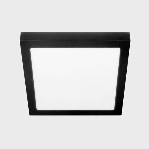 Hranatá - KHL K51701.04.SR.BK-BK.OP.ST.8.30.D1 DISC SLIM SQ stropní svítidlo černá 24 W 3000K 1.10 - KOHL-Lighting - foto 1
