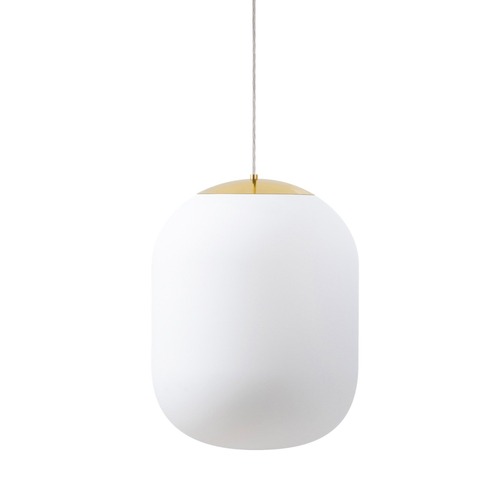 Koule - OS TAN62394 TANIA S2 HP závěsné skleněné svítidlo mosaz / bílá IP40 3000 K 59W LED - OSMONT - foto 1