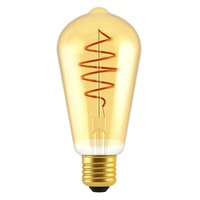 E27 - NOR 2080062758 LED žárovka E27 5W ST64 zlatá - NORDLUX