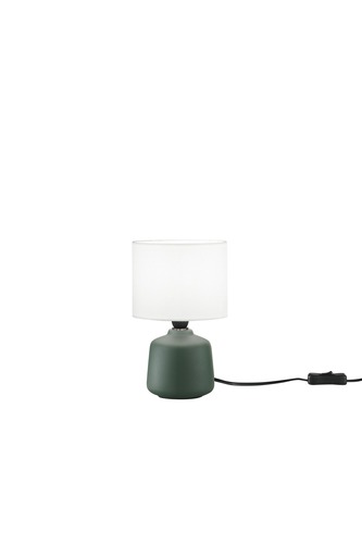 Stolní lampy dekorační - FAN I-BURANO-L-VER Stolní lampa Burano keramika, zelená, 1xE14, pr. 14 x H 22 cm - FANEUROPE - foto 1