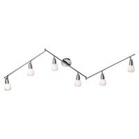 Bodová - LD 11846-55 DORO Stropní svítidlo, 6-ramenné, nastavitelné, ocel 3000K - LEUCHTEN DIREKT / JUST LIGHT