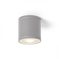 Přisazená - RED R13506 LIZZI stropní stříbrnošedá 230V GU10 35W IP54 - RED - DESIGN RENDL