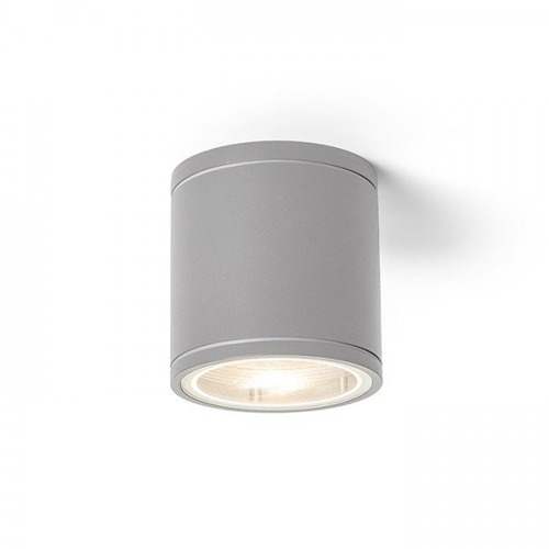 Přisazená - RED R13506 LIZZI stropní stříbrnošedá 230V GU10 35W IP54 - RED - DESIGN RENDL - foto 1