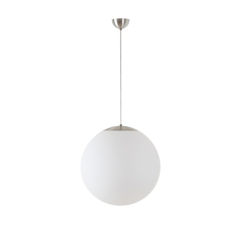 Koule - OS ADR60863 ADRIA S4 závěsné skleněné svítidlo kartáčovaná nerez / bílá IP40 4000 K 41W LED - OSMONT - foto 1