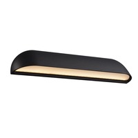 Nástěnná - NOR 84091003 Venkovní nástěnné svítidlo Front 36 1x13,9W LED černá opál - NORDLUX
