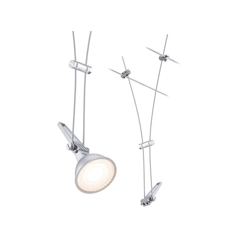 Svítidla - P 94487 Lankový systém Comet spot GU5,3 max. 50W 12V matný chrom - PAULMANN - foto 1