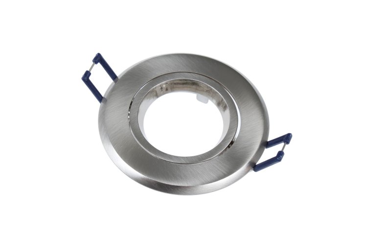 Vestavná bodová svítidla - Podhledový rámeček 16022 lesklý nikl - foto 1