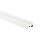 Al profily k přisazení - IMPR 970858 Deko-Light profil - Combo U-profil plochý, LU-01-20, bílá, 2m