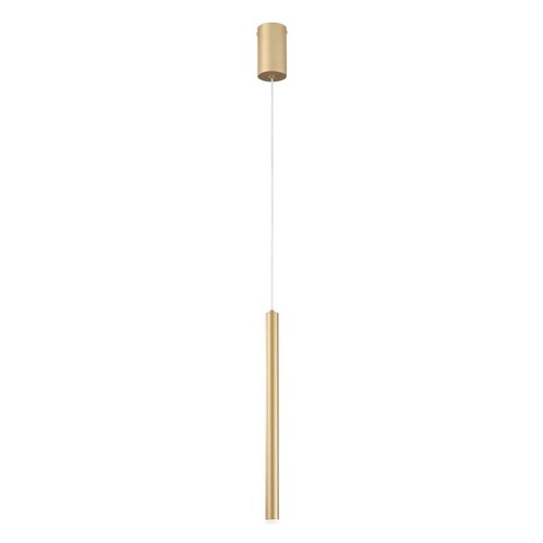 Subtilní - FAN LED-PYPE-S1-ORO Závěsné svítidlo LED PYPE zlatá 5 W 470 lm CCT 2,5 x 200 cm - FANEUROPE - foto 1