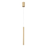 Subtilní - FAN LED-PYPE-S1-ORO Závěsné svítidlo LED PYPE zlatá 5 W 470 lm CCT 2,5 x 200 cm - FANEUROPE
