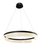 LED přívěšek - LED závěsná lampa 23W Sand Black