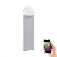 Sloupková - PN 9679-16 Q-LINO, LED venkovní sloupkové svítidlo bílé, Smart Home RGB+3000K - PAUL NEUHAUS