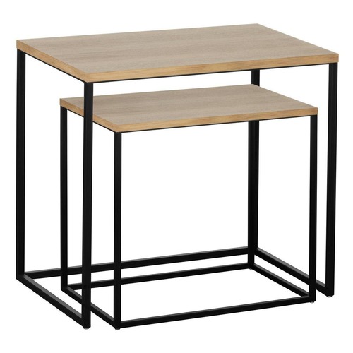 Ostatní - EG 424006 Stůl ve 2 velikostech dřevo/černá mat TOZAWA 424006 - LIVING - foto 1