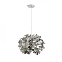 Dekorativní - RED R13285 CONFETTI závěsná chromovaná fólie 230V E27 28W - RED - DESIGN RENDL