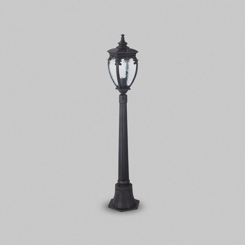 Sloupková - M O414FL-01BZ1 Venkovní sloupkové svítidlo Fleur E27 60W bronz antik čiré sklo IP44 - MAYTONI - foto 1
