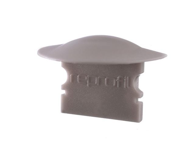 Krytky pro Al profily - IMPR 978641 Koncovka F-ET-02-12 šedá 27 mm 2 ks - LIGHT IMPRESSIONS - foto 1