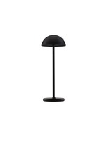 Na baterie - NV 9281381 Venkovní stolní lampa ROSE černý hliník a akryl LED 1W 3000K 5V DC IP54 vypínač na těle / USB kabel - NOVA LUCE