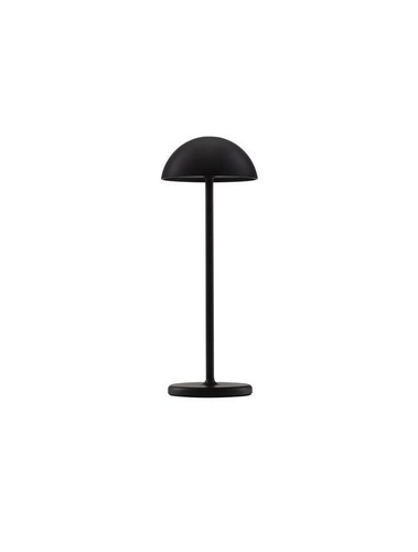 Na baterie - NV 9281381 Venkovní stolní lampa ROSE černý hliník a akryl LED 1W 3000K 5V DC IP54 vypínač na těle / USB kabel - NOVA LUCE - foto 1