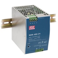 Stabilizované napětí - FAN I-DRIVER-NDR-480-48 Driver DIN průmyslový, 1CH 48 V DC 480 W 10 A - vstup AC 90-264 V / DC 127-370 V, rozměr 8,55 x 12,52 x 12,85 cm - FANEUROPE