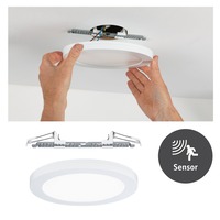 Kruhová - P 95391 LED vestavné svítidlo Cover-it senzor kruhové 225mm, 16,5W 4000K bílá mat - PAULMANN
