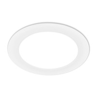 Kruhová - BRI 7995016 LED vestavné bodové svítidlo – pr.220mm, ploché, 18W, 230V, 18W, neutrální bílá, bílé - BRILONER