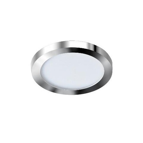 Koupelnová - AZZ AZ2861 LED Stropní zápustné bodové svítidlo Azzardo Slim 9 Round 3000K IP44 chrome AZ2861 6W 500lm 3000K IP44 9cm kulaté chromové - AZZARDO - foto 1