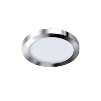 Koupelnová - AZZ AZ2861 LED Stropní zápustné bodové svítidlo Azzardo Slim 9 Round 3000K IP44 chrome AZ2861 6W 500lm 3000K IP44 9cm kulaté chromové - AZZARDO