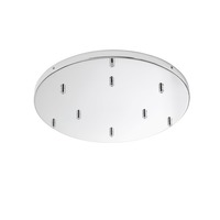 Kotvící prvky, držáky, závěsy - FAN BASE-S-R9-CR Rozeta PIREX kruhový rám chrom A 9 FORI 52x4,1cm - FANEUROPE