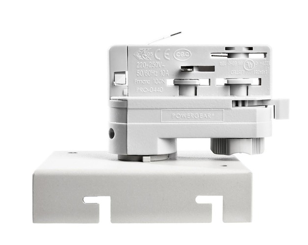 Lišty a příslušenství IVELA - IMPR 930580 Deko-Light 3-fázový adaptér pro stropní přisazené svítidlo Draconis - foto 1