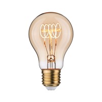 E27 - P 29244 Rustic Shine Standard 230V LED žárovka E27 4,5W 1800K stmívatelné zlatá - PAULMANN